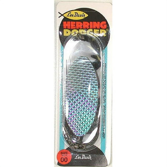 Luhr Jensen Herring Dodger 5 3/4" Chrome/Silver Prism-Lite