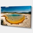 thumbnail image 1 of Designart - Yellowstone Heat Pool Panorama - Landscape Print Wall Artwork, 1 of 2