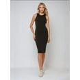 thumbnail image 2 of Basic Halter Neck Mini Bodycon Dress,, 2 of 5