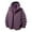 Purple, variant on Mens Raincoats Plus Size Mens Jackets Men's Solid Color Outdoor Climb Sport Run Pocket Zipper Long Sleeved Hooded, M-5XL