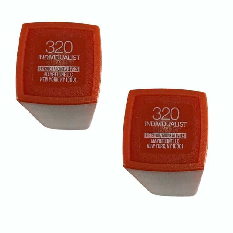 Maybelline Superstay Matte Ink Liquid 320 Individualist - Lipcolor (2-Pack)
