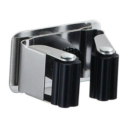 

Tool Holder - 304 Stainless Steel Prevents The Mop Holders From Rusting - Reliable Clamping Effect Thanks To Flexible Black Wheels 02-Home4697