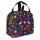 thumbnail image 2 of Easygdp Colorful Mexican Bolsa Térmica Premium - Tela Oxford Impermeable, Gran Capacidad, Bolsillo Frontal, Unisex para Trabajo, Escuela, Actividades al Aire Libre y Picnics, 2 of 8