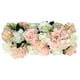 thumbnail image 1 of Fondo de pared con flores artificiales, puerta arqueada, hilera de flores, decoración de pared con flores 3D champán, 1 of 7