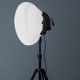 thumbnail image 1 of IFANLANDOR 2Ud White Cloth Light Shade Con Boca Ancha Para Uso En Lámparas Fotográficas Y De Iluminación, 1 of 8