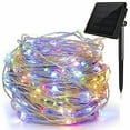 thumbnail image 3 of ZOELNIC Solar Colors Fairy Lights,Waterproof 30M 300LEDs Solar String Lights with 8 Modes, Super Bright Copper Wire Solar Lights Outdoor for Tree, Patio, Garden, Party Decoration, 3 of 9
