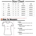 thumbnail image 3 of ICHUANYI Clearance Women Fashion Summer Sexy Fold Printed Regular Women Short Sleeves V Neck Button Top(Sky Blue, S) ICHUANYI WER2023081404989, 3 of 5