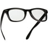 LifeArt Blue Light Blocking Glasses, Anti Eyestrain, Computer Reading Glasses, Gaming Glasses, TV Glasses for Women Men, Anti Glare (Black, +0.75 Magnification)