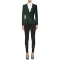thumbnail image 2 of Hybrid & Company Women Double Notch Lapel Office Blazer, 2 of 4