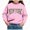H288-Pink, variant on TOWED22 Cute Graphic Sweatshirts for Teen Girls Oversized Hoodies Crewneck Long Sleeve Pullover Tops,3Y