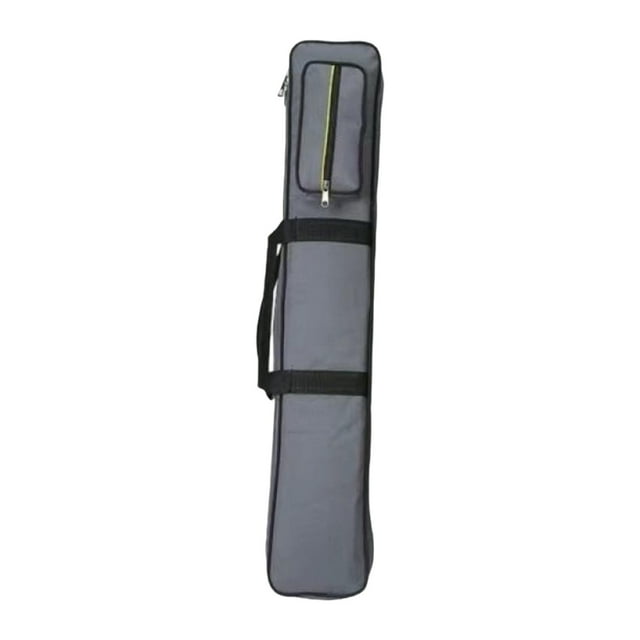 S SERENABLE 8 Holes Pool Cue Case 1/2 Jointed Cue Case Adults Billiard Stick Storage Bag Blue