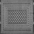thumbnail image 1 of Ahgly Company Indoor Square Persian Gray Traditional Area Rugs, 5' Square, 1 of 1