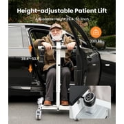 VOCIC Electric Transfer Lift for Car, Portable Folding Patient Lift Transfer Chair, Electric Assist Lift Aid for Seniors, Adults, AY06