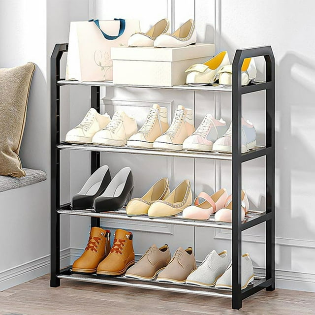 EGNMCR Shoe Rack Multi Layer Quickly Assembled Shoe Rack Home Doorway Dormitory Space Saving Storage Cabinet Economic Shelves Plasti c shoe rack