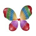 thumbnail image 2 of Butterfly Enfant Costume Butterfly pour Bal Masqué Fête Carnavals Coloré Rouge, 2 of 10