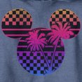 thumbnail image 2 of Boy's Mickey & Friends Tropic Logo Pull Over Hoodie Navy Blue Heather X Large, 2 of 4