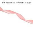 thumbnail image 3 of Uxcell 0.79" x 100 Yards Double Face Decorate Crafts Roll Satin Ribbon Pink, 3 of 5