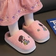 thumbnail image 3 of Winter Slippers for Kids Warm House Heelless Slippers Non slip Soft Sole Flat Bottom Inner shoes Bedroom Home Slippers, 3 of 15