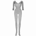 thumbnail image 1 of Women Lingerie Underwear Bodystocking Gift Sexy Fishnet Body Bodysuit Babydoll, 1 of 5