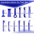 thumbnail image 2 of Mechanic Hook and Pick Tool Set & Car Trim Removal Kit with Fastener Clip Pliers Rivet Puller Magnetic Pickup Gasket Scraper NonScratch Plastic Pry Tools for Automotive Repair, 2 of 8
