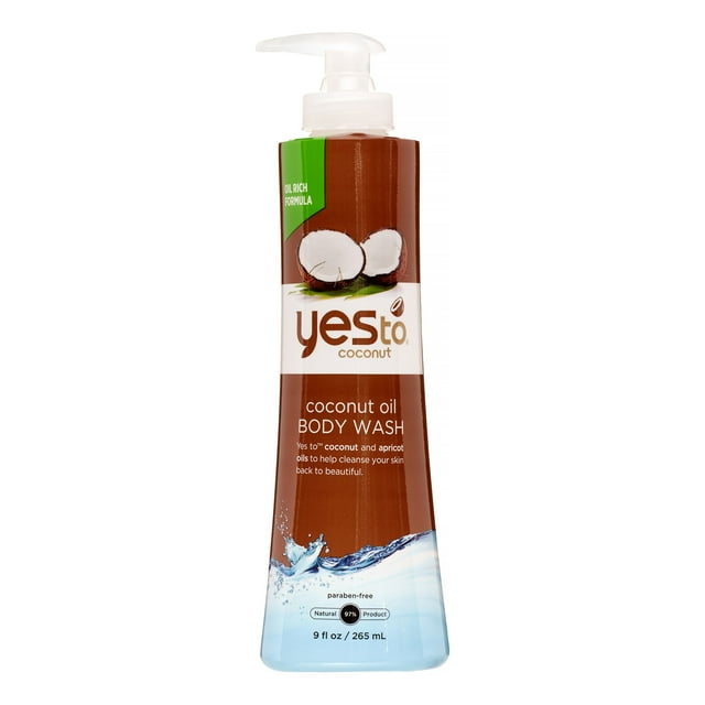 Yes to coconut coconut oil body wash, 9 oz