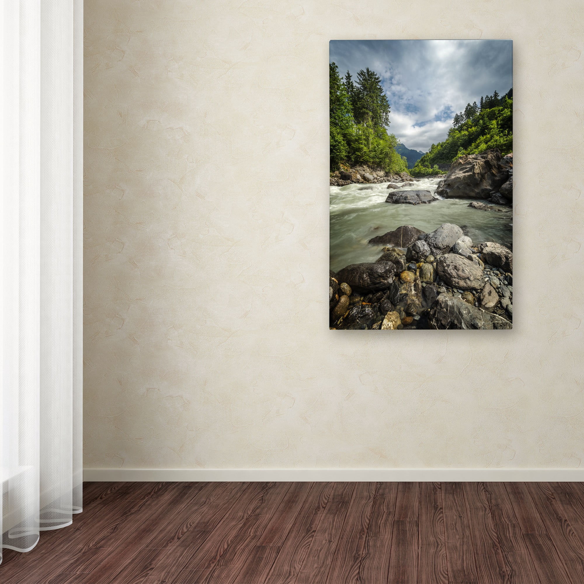 Trademark Fine Art "Waterland" Canvas Art by Philippe Sainte-Laudy