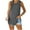 Gray, variant on Sevevn Womens Tank Round-Neck Basic Casual Flowy Summer Sleeveless T-Shirt Gift for Girls Gray XXL