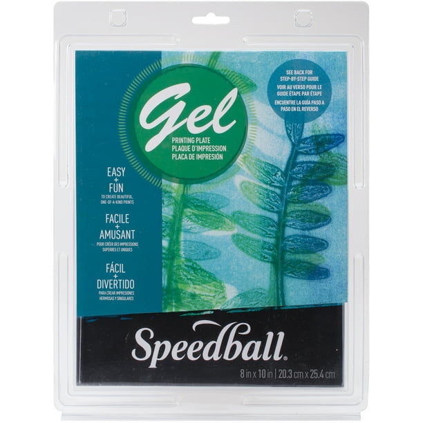 Speedball Plaque d'Impression Gel 8"X10"-