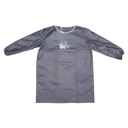 

Long Sleeve Working Clothes Practical Apron Antistatic Apron Waterproof Pet Apron for Man Woman Home Shop (Free Size)