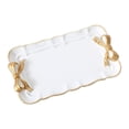 thumbnail image 2 of Walson Plateau en Résine Plat à Gâteau Taille Compacte Rangement Assiette à Fruits Support à Collations Design Mignon Accessoires Ménagers Blanc, 2 of 7
