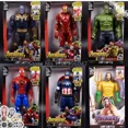 thumbnail image 2 of Figura de Marvel de 30 cm, Avengers Endgame, Capitán Justicia, sonido, luz LED, superhéroe, muñecas, juguetes, figura de acción de PVC, modelo de juguete, regalo para niños, 2 of 5