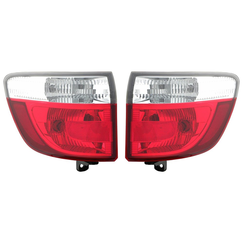 KarParts360 For 2011 2012 2013 DODGE DURANGO Tail Light Assembly Pair