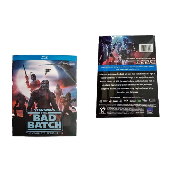 StarWars The Bad Batch: The Complete Series Seasons 1-3 (Blu-ray) BOX-SET