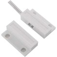 thumbnail image 2 of HUGFEGWE Side Wires NC Door Magnetic Contact Reed Switch Alarm Surface Mounted for Wooden Door/Window ABS Case White Color (5 Pack) U2536-16486, 2 of 5