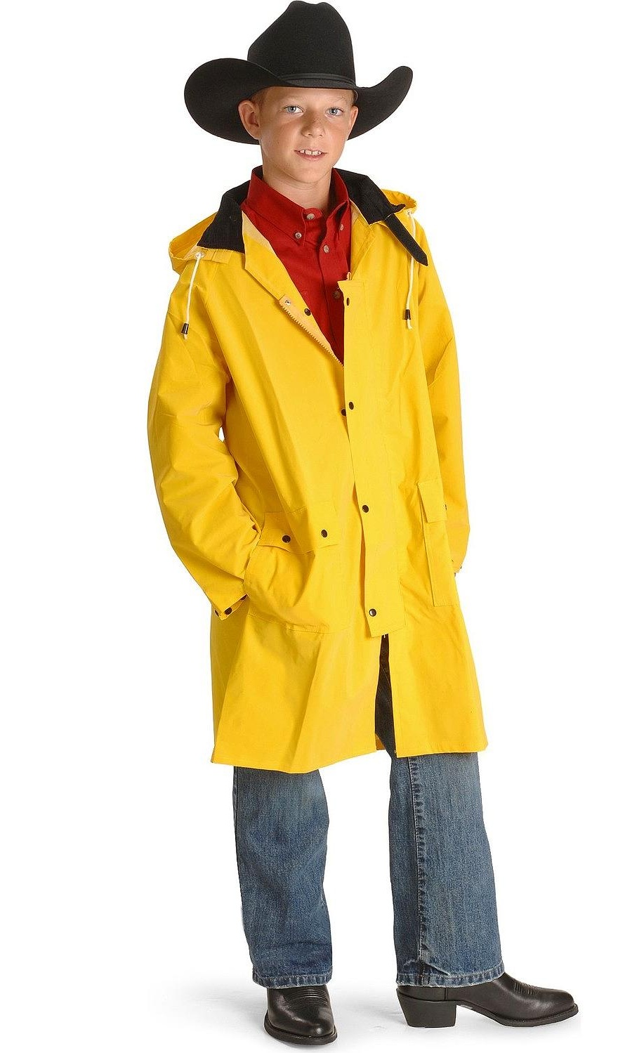 Double S 1213218-X Kids Saddle Slicker 