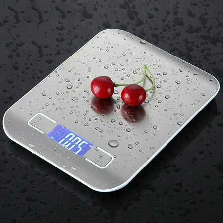 Ktaxon H318 5KG/1g LCD Stainless Steel Electronic Kitchen Scale Daily Diet