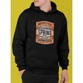 thumbnail image 2 of Motorcycle Speedway Spring  Hoodie Men -Image by Shutterstock, Male 3X-Large, 2 of 4