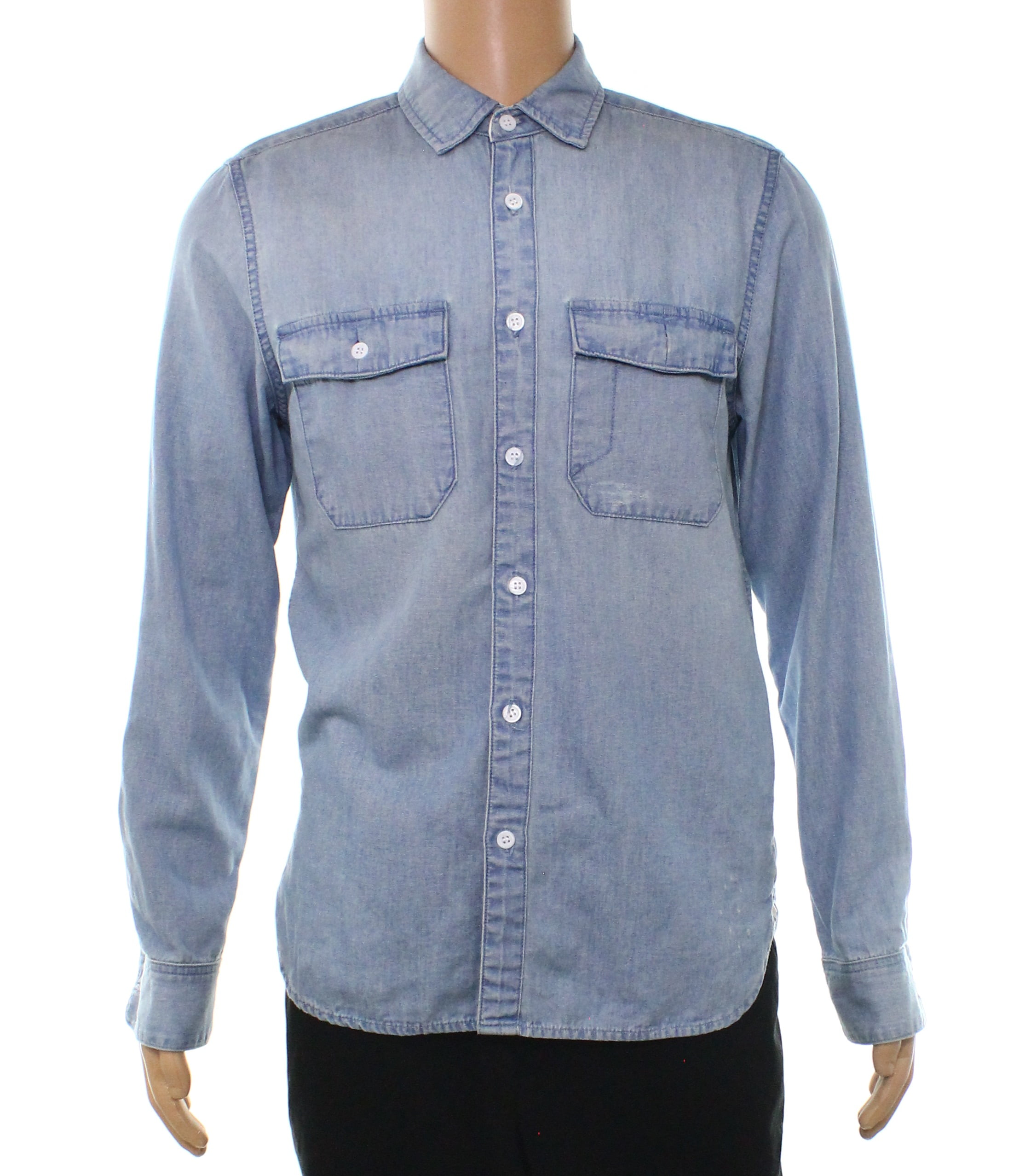 walmart denim shirt mens