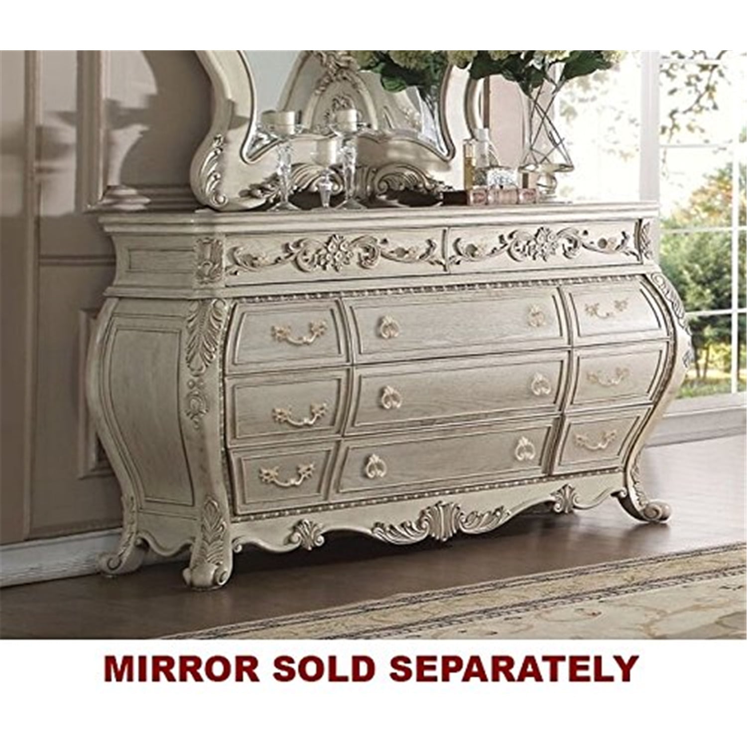 Acme Ragenardus Dresser (Antique White)