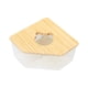 thumbnail image 2 of Contenedor de baño para hámster con arena para ducha, inodoro, caja de arena grande transparente Pentagrama L, 2 of 9