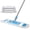 Blue, variant on Dust Mop with 3 Reusable Washable Pads - One Touch Replacement, Extendable Stainless Steel Handle, Wet & Dry Mops for Floor Cleaning, Hardwood, Laminate, Tile Flooring Push Dust Mop