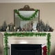 thumbnail image 4 of Guirnalda navideña de bayas rojas y hierba verde | Tiras festivas de ratán para árbol de Navidad, repisa de chimenea, centro de mesa | Decoración navideña para el hogar y el ambiente interior, 4 of 6