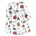 thumbnail image 3 of Hudson Baby Infant and Toddler Girl Cotton Dresses, North Pole, 6-9 Months, 3 of 4