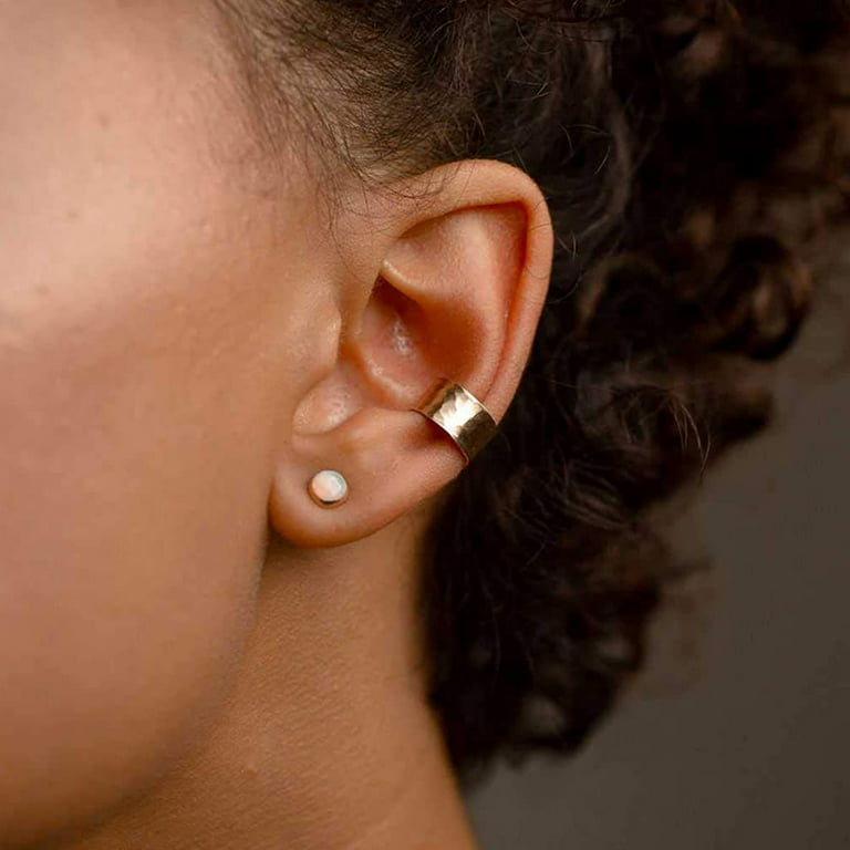 PIERCING EARRING, GOLD Earring Set, Minimalist Piercing Earrings, Design  Earrings, Gift For Her, Wedding Earring, Helix Earrings