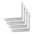 thumbnail image 4 of GETAJGHSD 1 Set Adjustable Slotted L Brackets Diy Enthusiasts Professionals Shelf Support 2.28X2.16X0.71In, 4 of 7