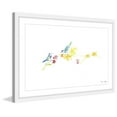 thumbnail image 2 of Marmont Hill "2 Birds" by Maya Gur Framed Painting Print, 2 of 5