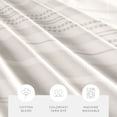 thumbnail image 3 of Cotton Blend Placement Stripe Shower Curtain, 3 of 6