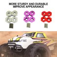 thumbnail image 4 of ZheElen RCGOFOLLOW Support Hexagonal pour Roue 1/10 FS 53625 Accessoires de Voiture RC Tout-Terrain Rouge, 4 of 6