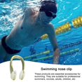 thumbnail image 4 of Erty Nose Clip for Swimming Professional Waterproof Reusable Silicone Nose Plugs Soft Silicone Latex Nose Plugs for Kids and Adults respectable, 4 of 5