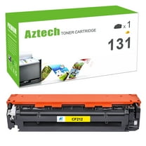 AAZTECH 1-Pack Compatible Toner Cartridge for HP CF212A 131A LaserJet Pro 200 color M251n M251nw MFP M276n M276nw with Chip (Yellow)
